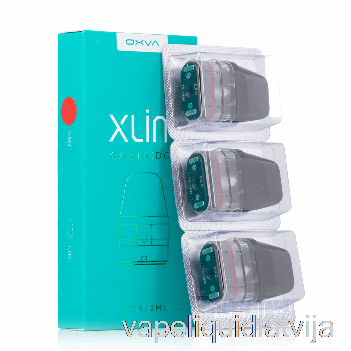 Oxva Xlim V2 Rezerves Pods 0.8ohm Xlim Pods Vape šķidrums